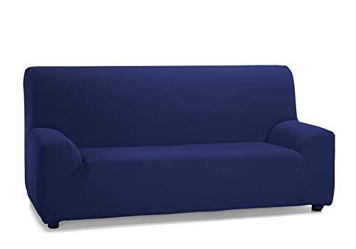 Martina Home Tunez elastischer Sofabezug, Stoff, Blau (Marineblau), 3-Sitzer (170 bis 220 cm) von Martina Home