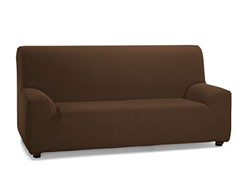 Martina Home Tunez Elastischer Sofabezug, Stoff, Braun, 3-Sitzer (170 bis 220 cm) von Martina Home
