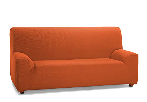 Martina Home Tunez elastischer Sofabezug, Stoff, Orange, 3-Sitzer (170 bis 220 cm) von Martina Home