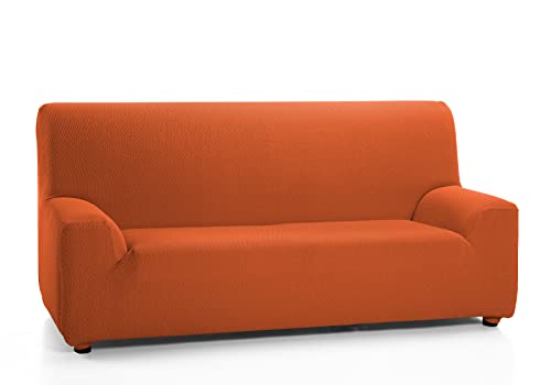 Martina Home Tunez elastischer Sofabezug, Stoff, Orange, 4-Sitzer (220 bis 260 cm) von Martina Home