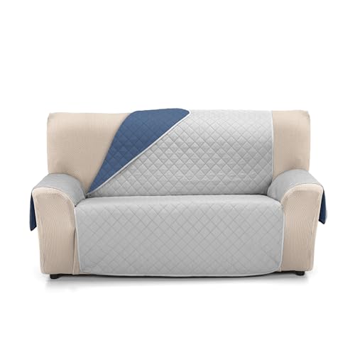 Martina Home Ambar gepolsterter Bezug – 3-Sitzer XL – Grau/Blau Martina Home Ambar gepolsterter Bezug – 3-Sitzer XL – Grau/Blau von Martina Home