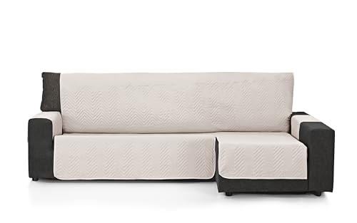 Martina Home Bezug für Chaiselongue Milano, 200 cm, Leinen von Martina Home