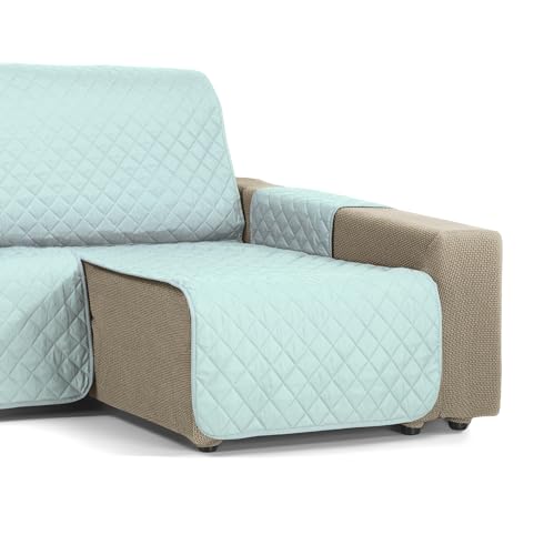 Martina Home Chaiselongue, gesteppt, Bernstein, 200 cm, Marineblau von Martina Home