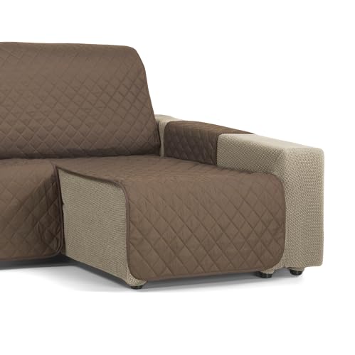 Martina Home Chaiselongue-Überwurf, gesteppt, Bernstein, 240 cm, Braun von Martina Home