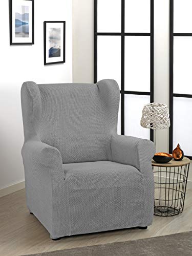 Martina Home Daytona Super elastischer Ohrensesselbezug, anpassungsfähig, Polyester Baumwolle, grau, Ohrensessel Martina Home Daytona Super elastischer Ohrensesselbezug, anpassungsfähig, Polyester Baumwolle, grau, Ohrensessel von Martina Home