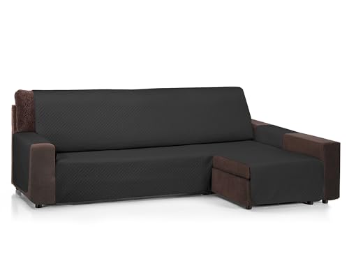 Martina Home Diamond Chaiselongue, gepolstert, 240 cm, Schwarz von Martina Home