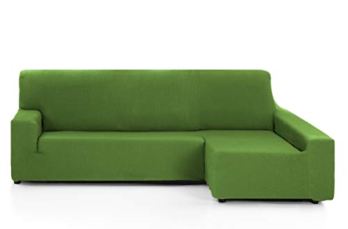 Martina Home - Elastischer Bezug für Sofa, Modell Túnez, Eckteil rechts, Stoff, Grün, 3-Sitzer von Martina Home