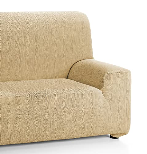 Martina Home Emilia Elastischer Sofabezug für 2-Sitzer, Beige, Breite 120 bis 170 cm von Martina Home