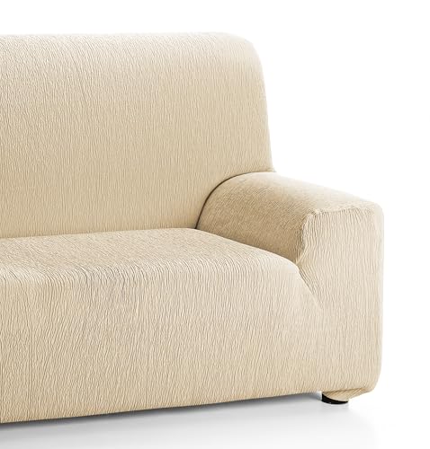 Martina Home Emilia Elastischer Sofabezug für 2-Sitzer, Beige, Breite 120 bis 170 cm von Martina Home