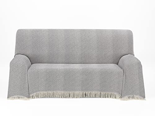 Martina Home Foulard Mult. SALER 230X260 cm Grau von Martina Home