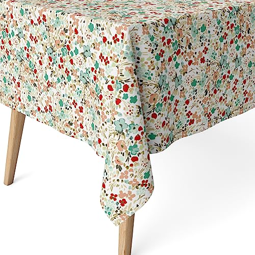 Martina Home Harzbeschichtete Tischdecke Olena, 200 x 140 cm, Rot von Martina Home