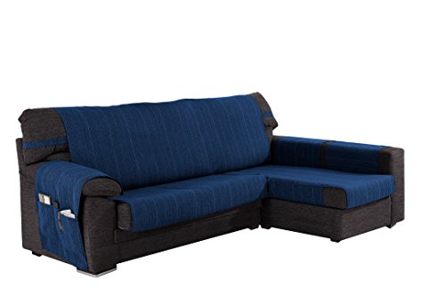 Martina Home Ribera deckt Chaise Longue, Arm rechts 32x280x8 cm blau von Martina Home