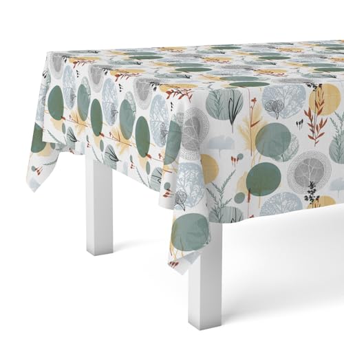 Martina Home Siena Wachstuchtischdecke, Grün, 220 x 140 cm Martina Home Siena Wachstuchtischdecke, Grün, 220 x 140 cm von Martina Home