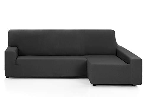 Martina Home - Sofabezug, langes Eckteil rechts, Anthrazit von Martina Home