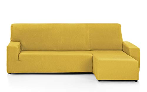 Martina Home - Sofabezug für Chaise Longue, Modell Túnez, Stoff, Gold, kurzes Eckteil rechts von Martina Home