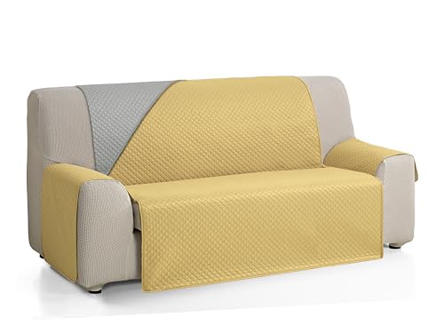 Martina Home Sofaüberwurf Diamond 3-Sitzer Senf/Perle von Martina Home