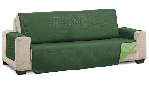 Martina Home Sofaüberwurf gepolstert, Grün/Flasche, 3-Sitzer (Diamond) von Martina Home