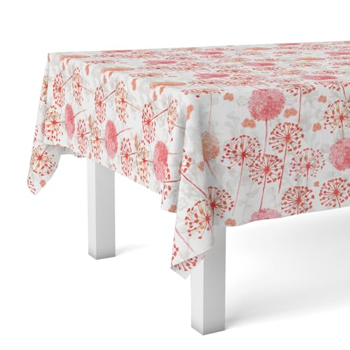 Martina Home Wachstuchtischdecke Freda, 100 x 140 cm, Rot von Martina Home