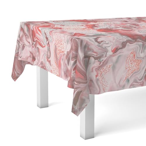 Martina Home Wachstuchtischdecke Genil, 260 x 140 cm, Rot von Martina Home