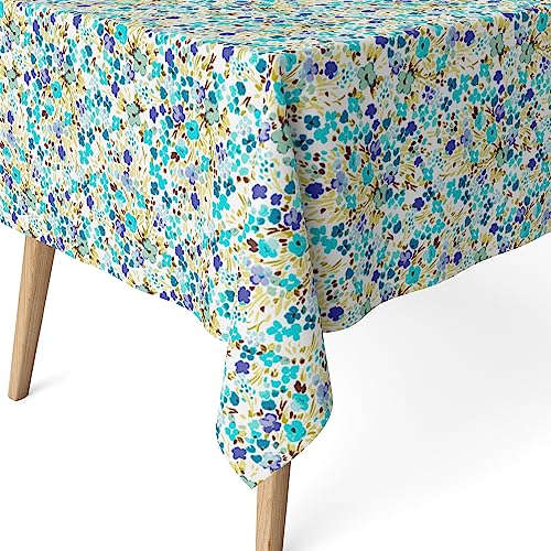 Martina Home Harzbeschichtete Tischdecke Olena, 260 x 140 cm, Blau von Martina Home