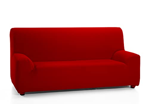 Martina Home Tunez, elastischer Sofabezug 1 Platz 1 Plaza (70-110 cm) rot von Martina Home