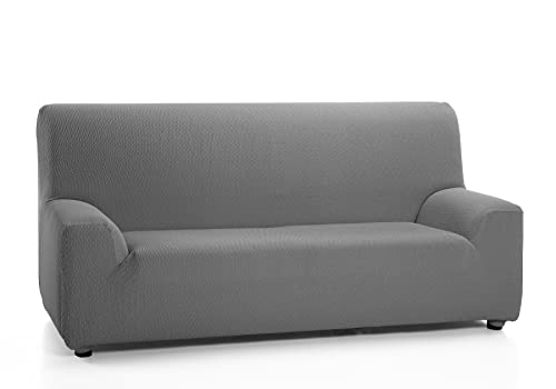 Martina Home Túnez, elastischer Sofabezug für Sofa, Stoff, Grau, 2-Sitzer (120 bis 190 cm) von Martina Home