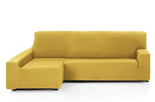 Martina Home - Elastischer Sofabezug, Eckteil Links, Modell Túnez, Stoff, Gold, 3-Sitzer, BRAZO IZQUIERDO (visto de frente) 240 cm a 280 cm von Martina Home