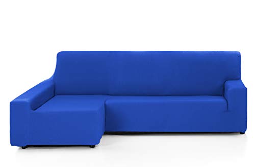 Martina Home - Elastischer Bezug für Sofa, Modell Túnez, Eckteil Links, Stoff, Blau (Electric Blue), 3-Sitzer von Martina Home