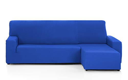 Martina Home - Sofabezug für Chaise Longue, Modell Túnez, Stoff, Blau (Electric Blue), kurzes Eckteil rechts von Martina Home