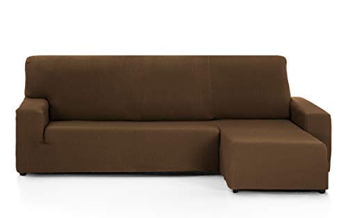 Martina Home Tunez Schutzhülle Sofa für Chaise Longue, 32 x 17 x 42 cm kurzer rechter Arm (Vorderansicht) 32x17x42 cm braun von Martina Home