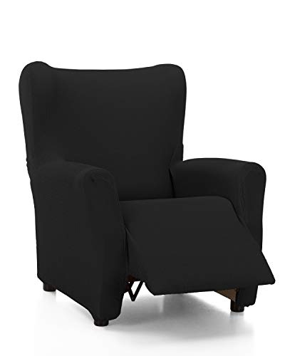 Martina Home Tunez Sesselbezug, Leder Relax COMPLETA Schwarz von Martina Home