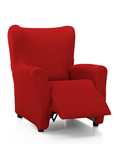 Martina Home Tunez Sesselbezug, Leder Relax COMPLETA rot von Martina Home