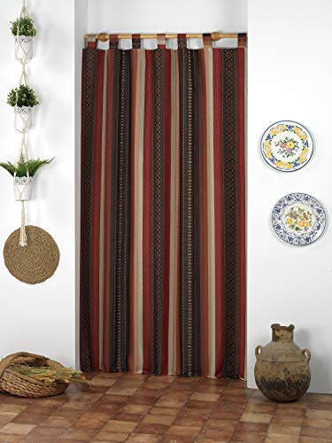 Martina Home Typischer Vorhang Alpujarra, Polyester, einzigartig, 140 x 260 cm von Martina Home