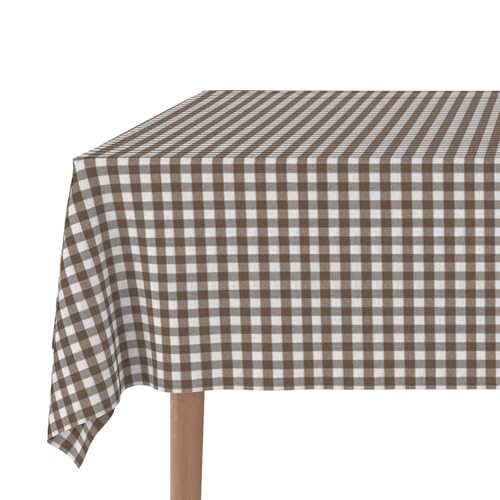 Martina Home - Vichy Teflon-Tischdecke - Braun - 100x140 cm Martina Home - Vichy Teflon-Tischdecke - Braun - 100x140 cm von Martina Home