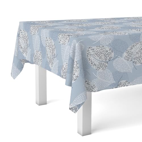 Martina Home Wachstuch-Tischdecke, SIL, Blau, 200 x 140 cm von Martina Home