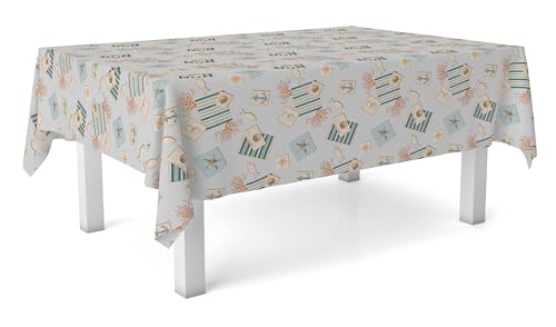 Martina Home Wachstuchtischdecke, Recife, Blau, 250 x 140 cm Martina Home Wachstuchtischdecke, Recife, Blau, 250 x 140 cm von Martina Home