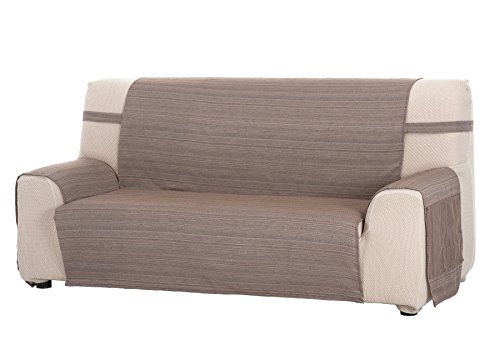 Martina Home deckt Sofa/salvasofa Modell Ribera Farbe Maßnahme 3 Quadratisch 170 x 210 cm, Stoff, Beige, 32 x 42 x 8 cm von Martina Home