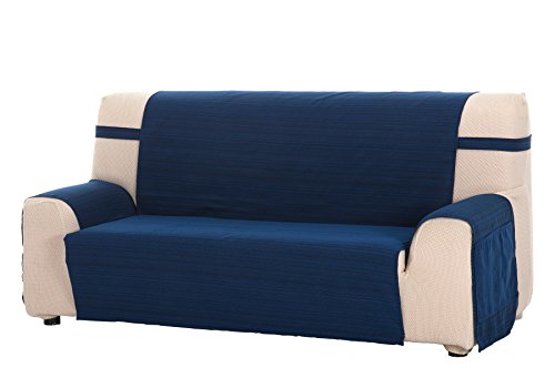 Martina Home Bezüge für Sofa/Salvasofa, Modell Ribera, Farbe: 190 x 210 cm, 4-Sitzer, Stoff, blau, 32 x 42 x 8 cm von Martina Home