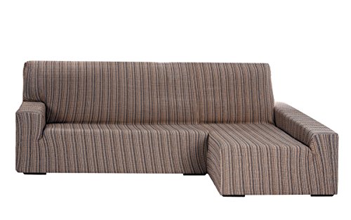 Martina Home Sofahusse elastisch Chaise Longue rechter Arm 32x42x17 cm braun von Martina Home