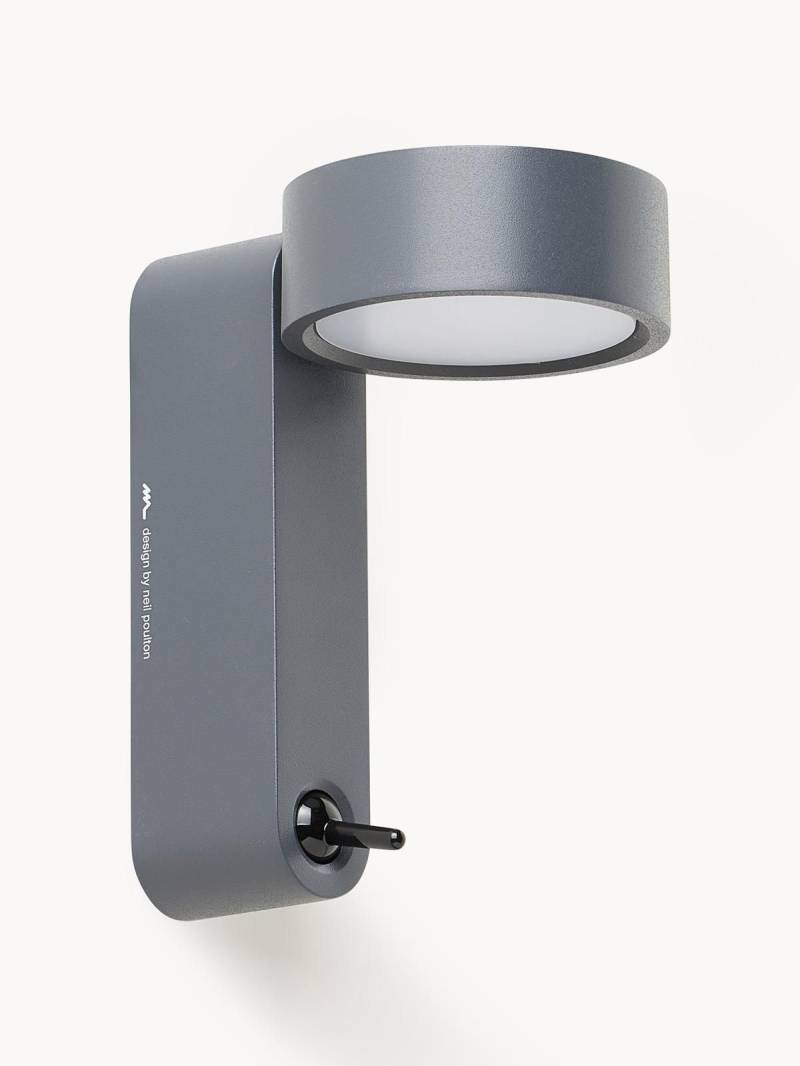 Kleine LED-Wandleuchte Toggle mit verstellbarem Lampenschirm von Martinelli Luce