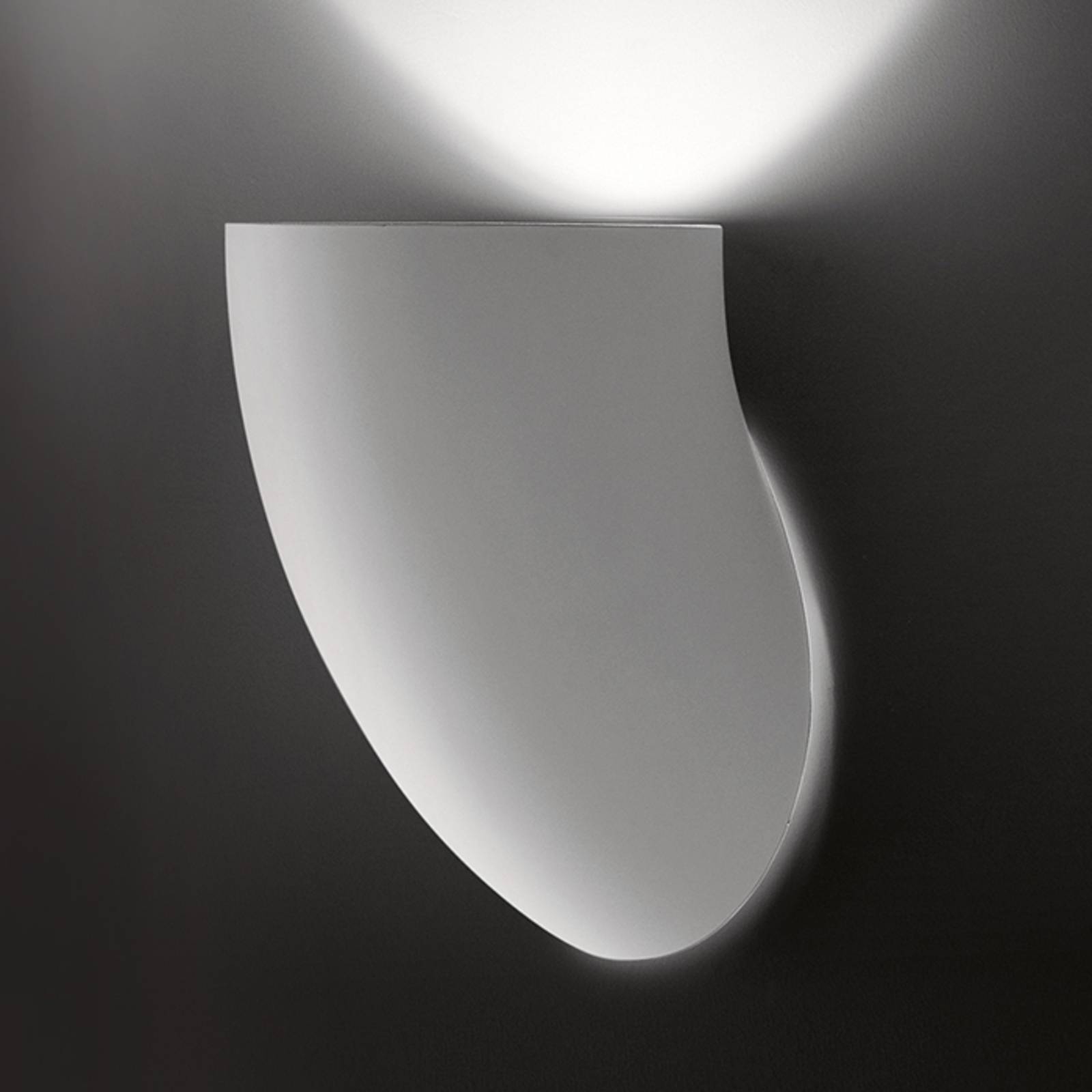 Martinelli Luce Gomito - weiße Wandleuchte von Martinelli Luce