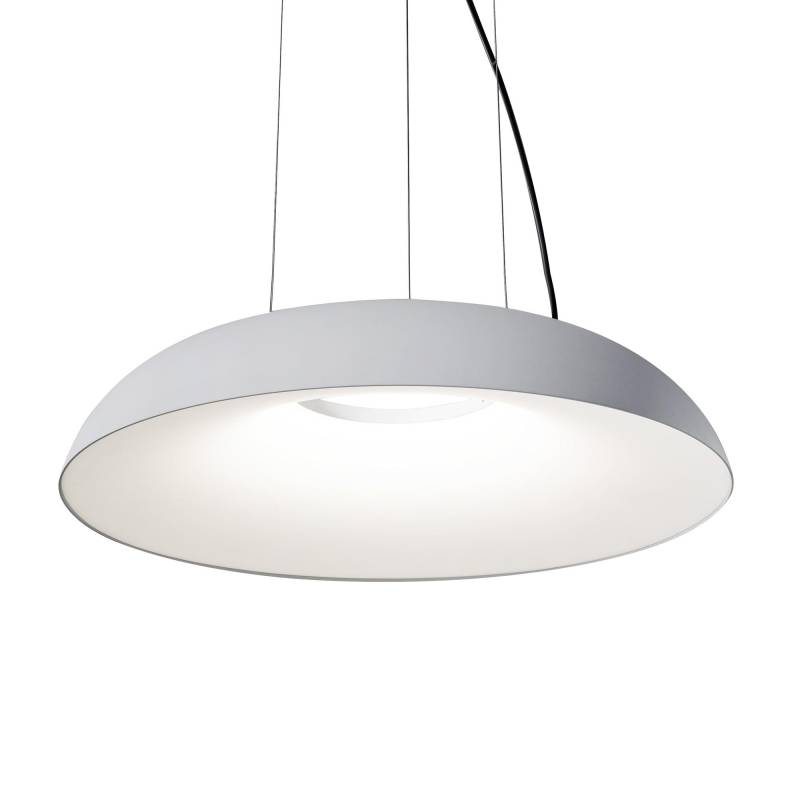 Martinelli Luce - Maggiolone LED Pendelleuchte - weiß/matt/H x Ø 12x60cm/3000K/3200lm von Martinelli Luce