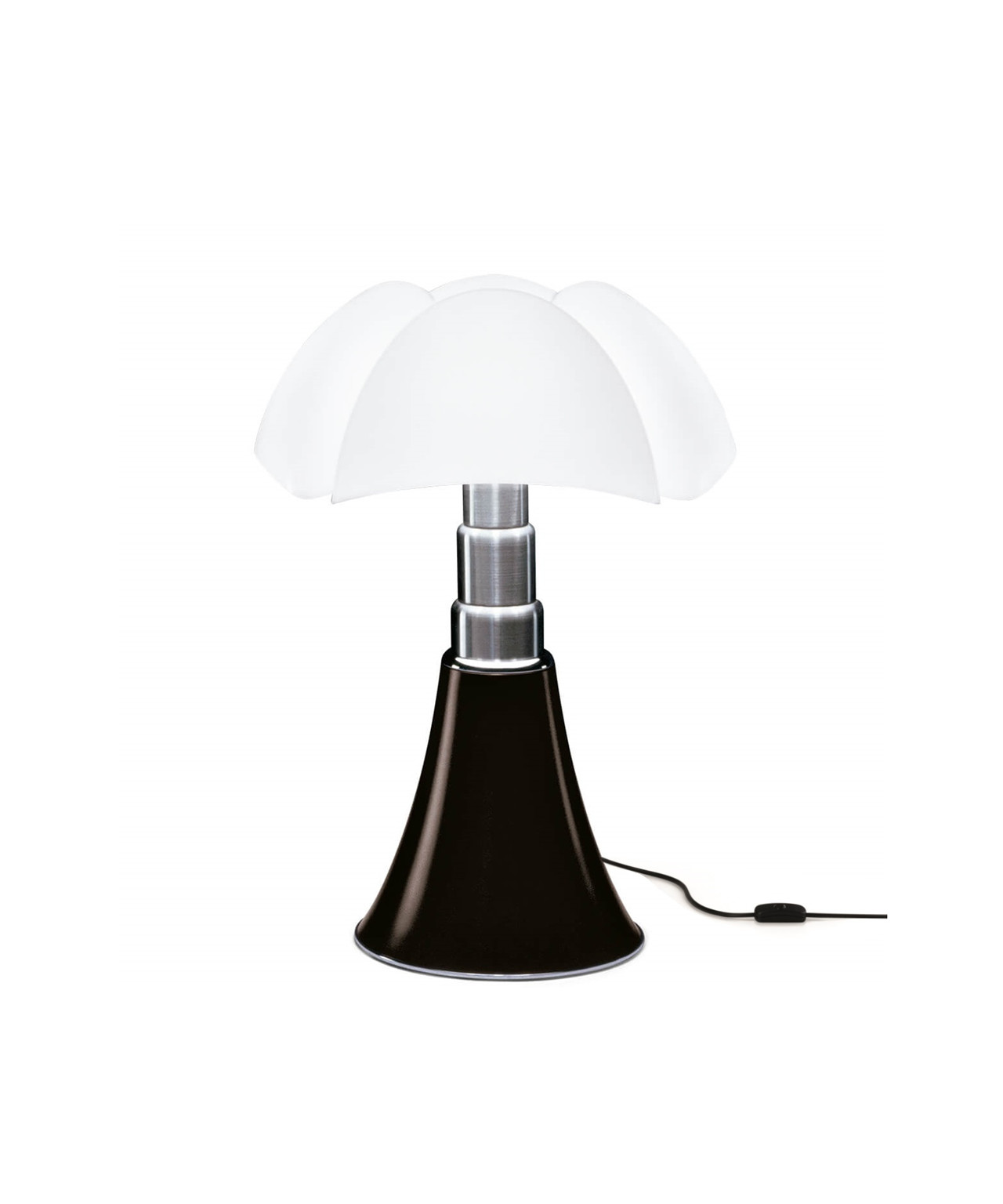 Martinelli Luce - MiniPipistrello Tischleuchte Dimmable Dunkelbraun von Martinelli Luce