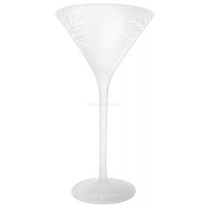 Belvedere Cocktail Longdrink Martini Glas Milchglas weiß von Martini-Martini