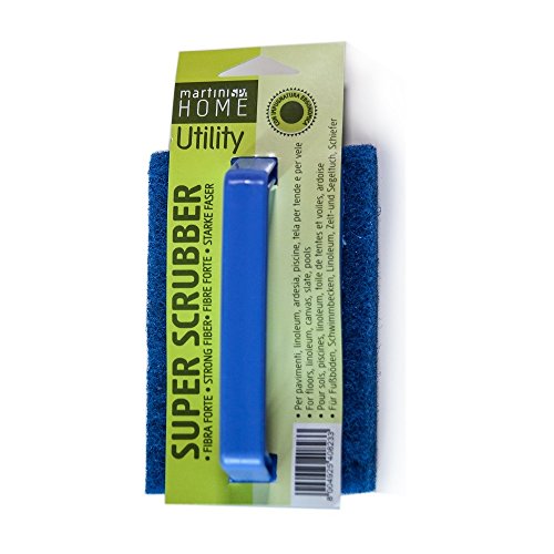 MartiniSPA Home Utility 0823h00 Super Scrubber, schleiffaser und Polypropylen, Blau, 20 x 10 x 7 cm von MartiniSPA Home Utility