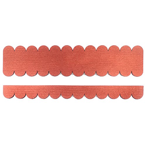 Mini Dachschindeln Rund (41 mm) - 3 Sets - Rot " 23.435 ", DachschindelDachschindeln, Minidachschindeln, Schindelstreifen, Biberschwanz, Dachdeckung, Schindeln Schindel Dach Bitumen Pappe von Martinshof Rothenburg