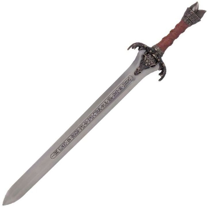 Schwert Conan der Barbar Vater bronze von Marto