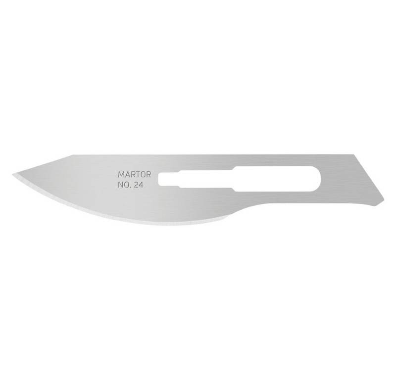 Martor Cuttermesser MARTOR 24.50 Ersatzklinge SKALPELLKLINGE Spezialschliff 10 St. von Martor