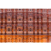 Hawa Mahal. Leinwand, Metall, Acryl Und Fotodrucke von MartyMellwayPhoto