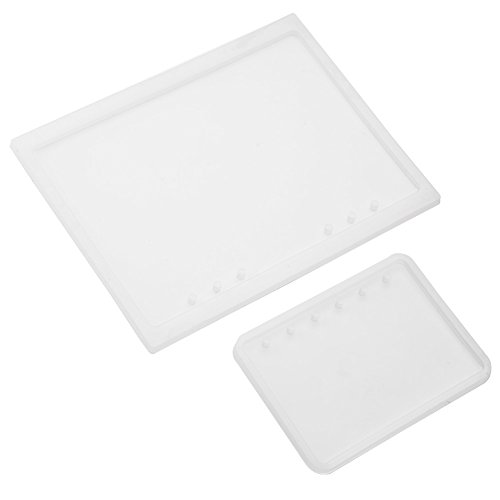 2 Stück/Set A5 A7 Notizbuchform Silikonform DIY Notebook Silikonform für DIY Epoxidharz Kristall Notizblock Cover von Marukio